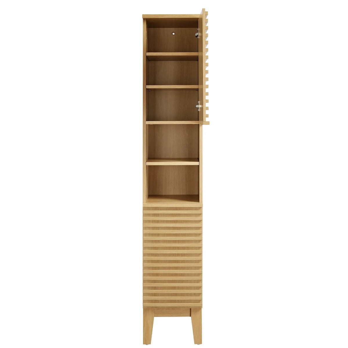 Render Tall Narrow Bathroom Storage Cabinet by Modway by HouseOfZazla