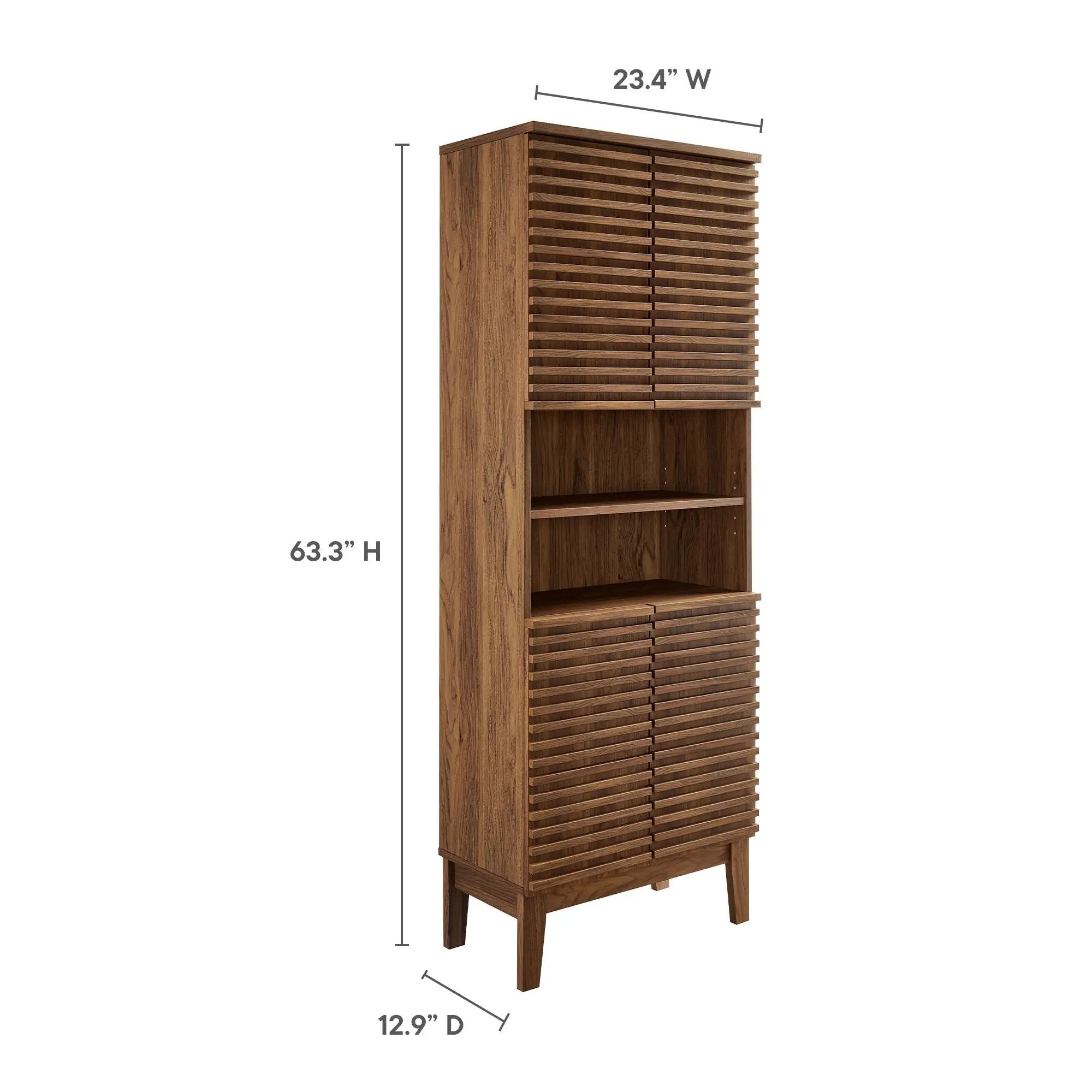 Render Tall Bathroom Storage Cabinet by Modway by HouseOfZazla