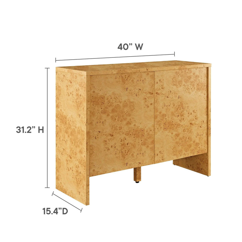 Hudson 40" Burl Wood Sideboard by Modway by HouseOfZazla