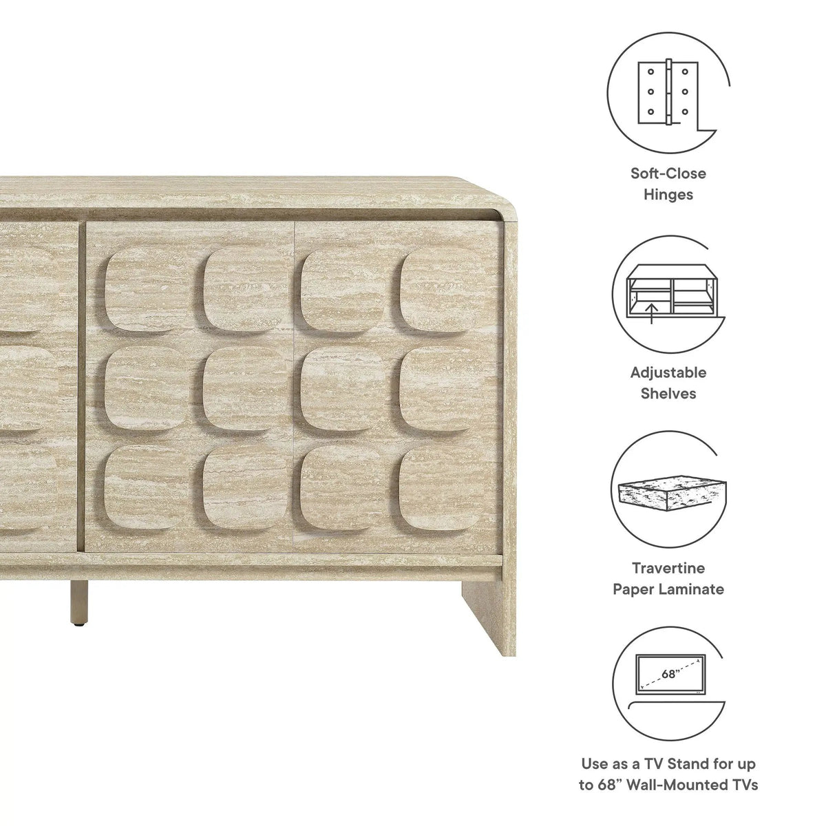 Toscana 61" Sideboard by Modway by HouseOfZazla