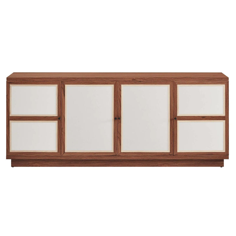 Capri 63" Wood Grain TV Console by Modway by HouseOfZazla