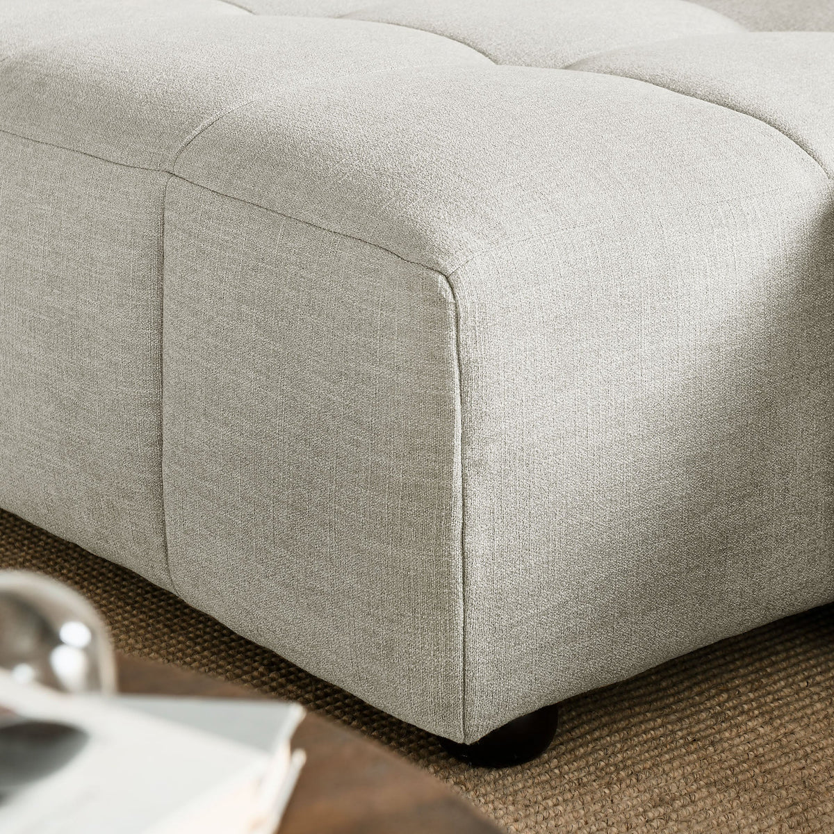 Liana Left-Facing Upholstered Fabric Modular Sofa with Chaise by Modway, photo 8 of 24