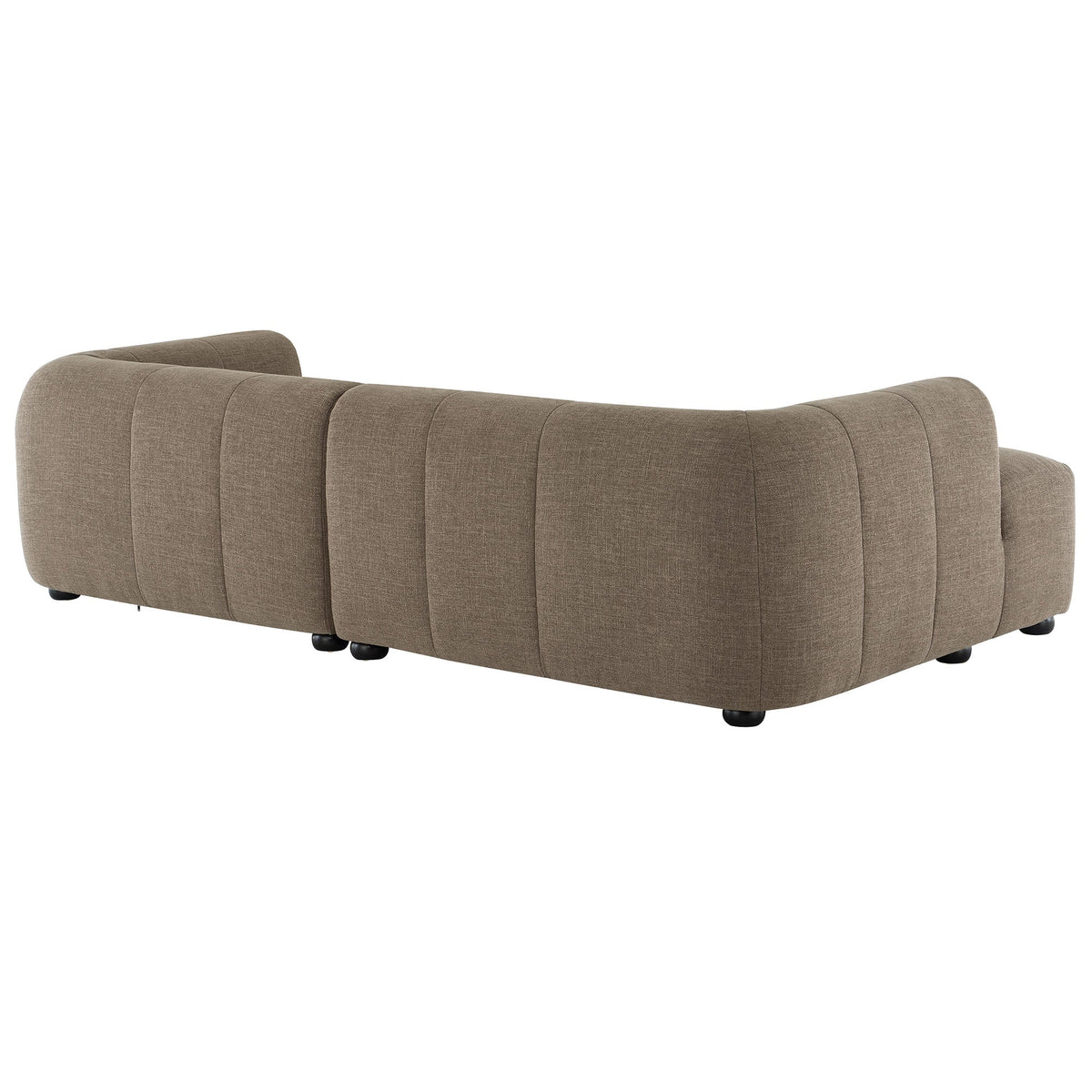 Liana Left-Facing Upholstered Fabric Modular Sofa with Chaise by Modway, photo 13 of 24