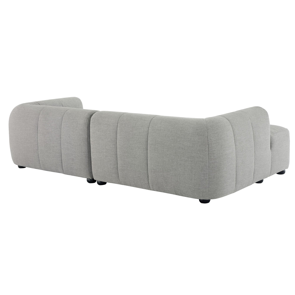 Liana Left-Facing Upholstered Fabric Modular Sofa with Chaise by Modway, photo 21 of 24