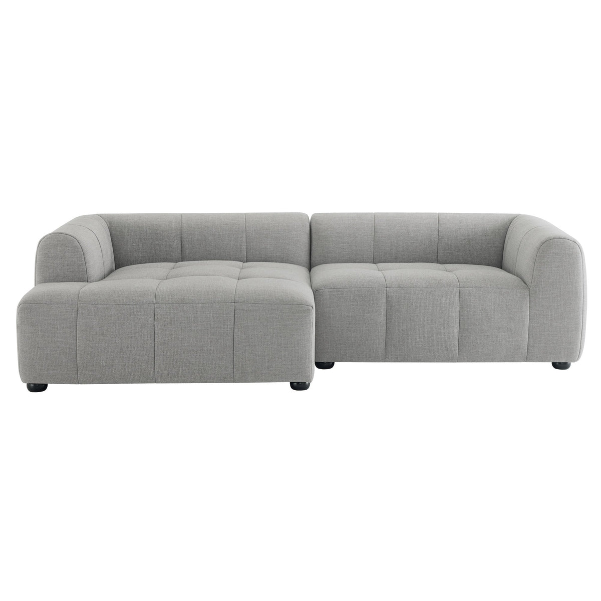 Liana Left-Facing Upholstered Fabric Modular Sofa with Chaise by Modway, photo 22 of 24