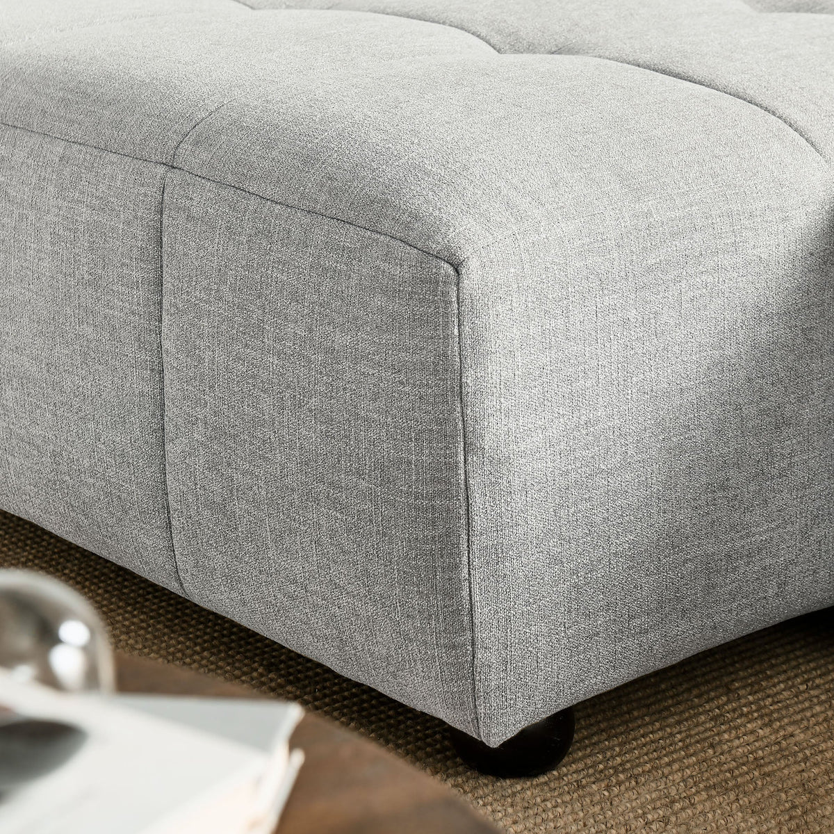 Liana Left-Facing Upholstered Fabric Modular Sofa with Chaise by Modway, photo 24 of 24