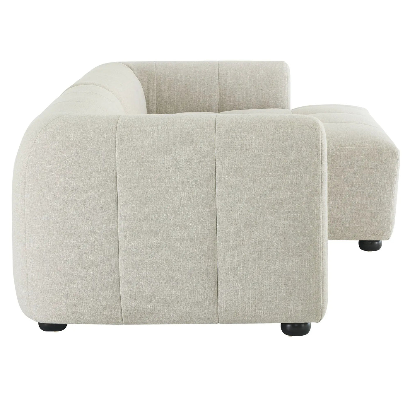 Liana Right-Facing Upholstered Fabric Modular Sofa with Chaise by Modway by HouseOfZazla