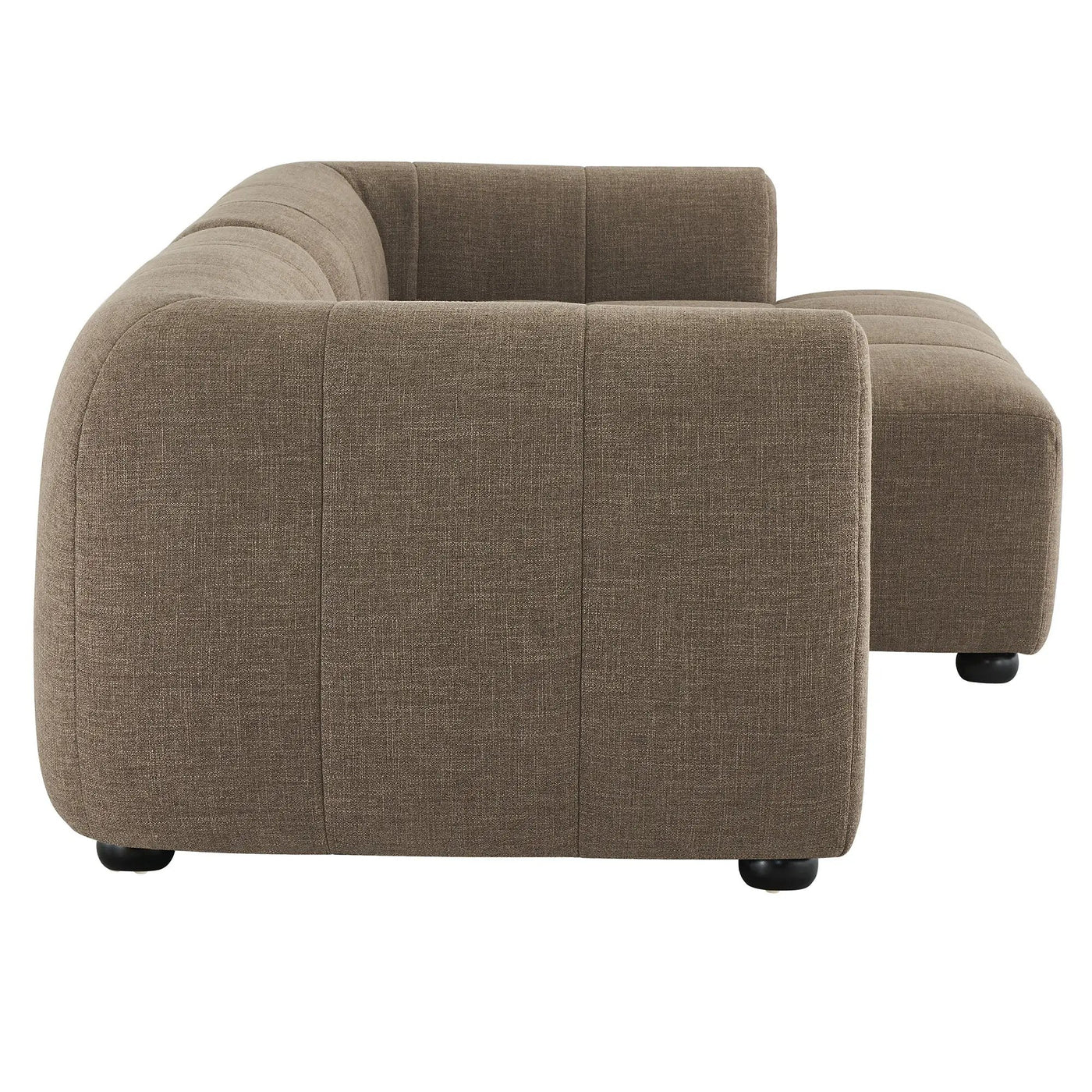 Liana Right-Facing Upholstered Fabric Modular Sofa with Chaise by Modway by HouseOfZazla