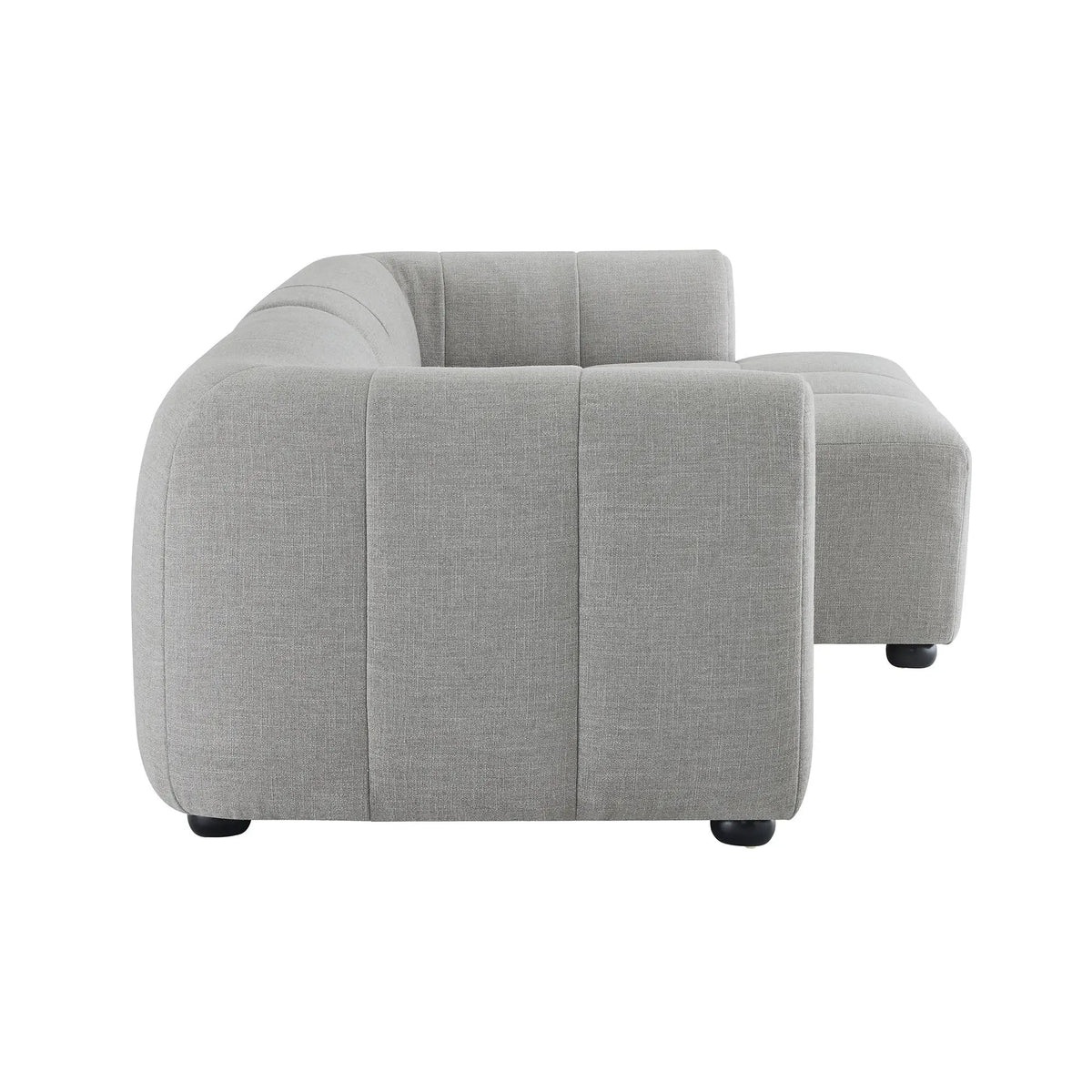 Liana Right-Facing Upholstered Fabric Modular Sofa with Chaise by Modway by HouseOfZazla