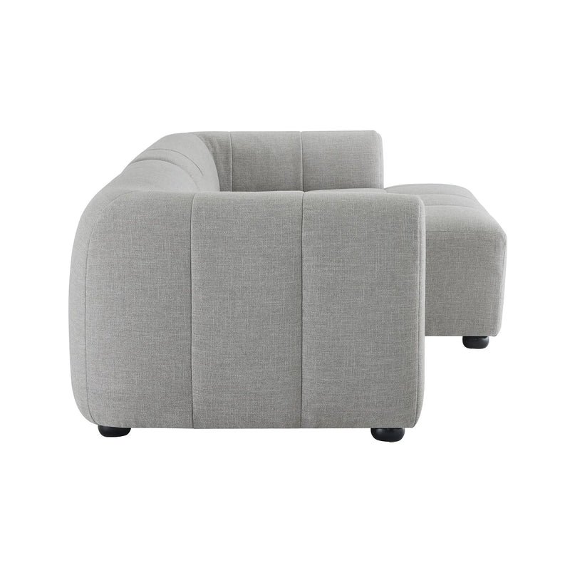 Liana Right-Facing Upholstered Fabric Modular Sofa with Chaise by Modway by HouseOfZazla