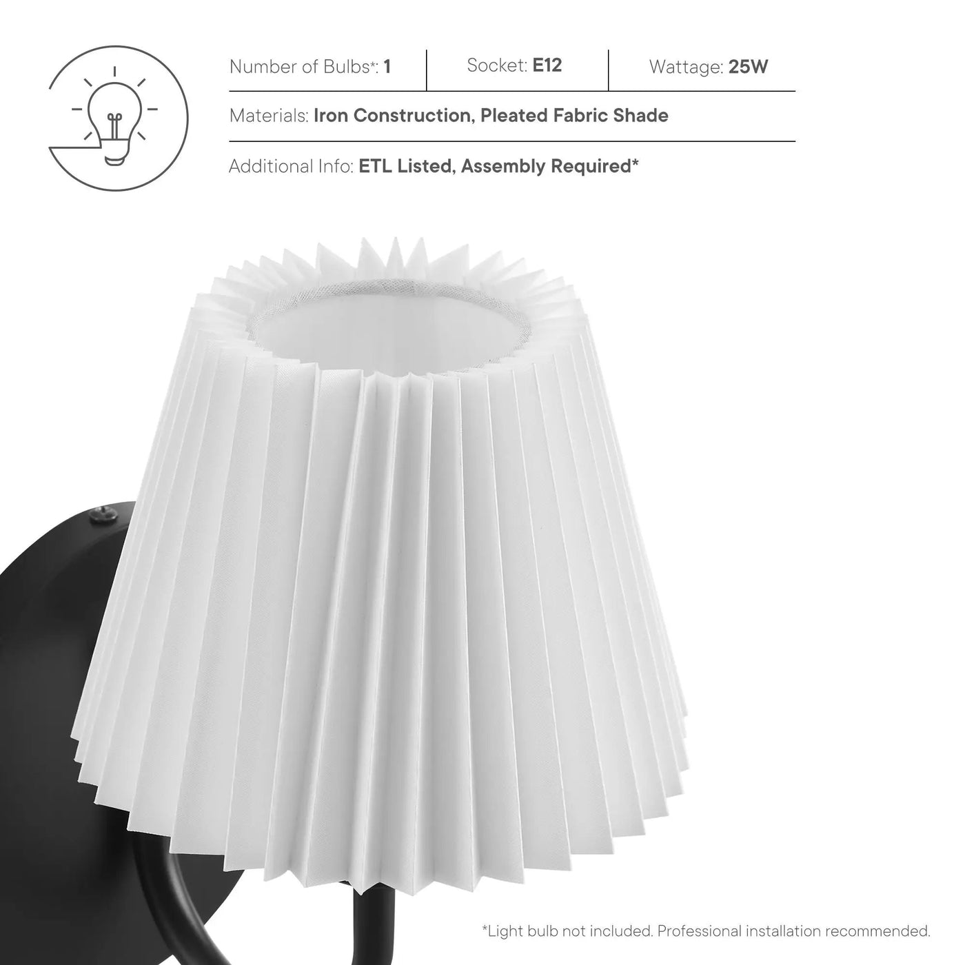 Wave Wall Sconce by Modway by HouseOfZazla