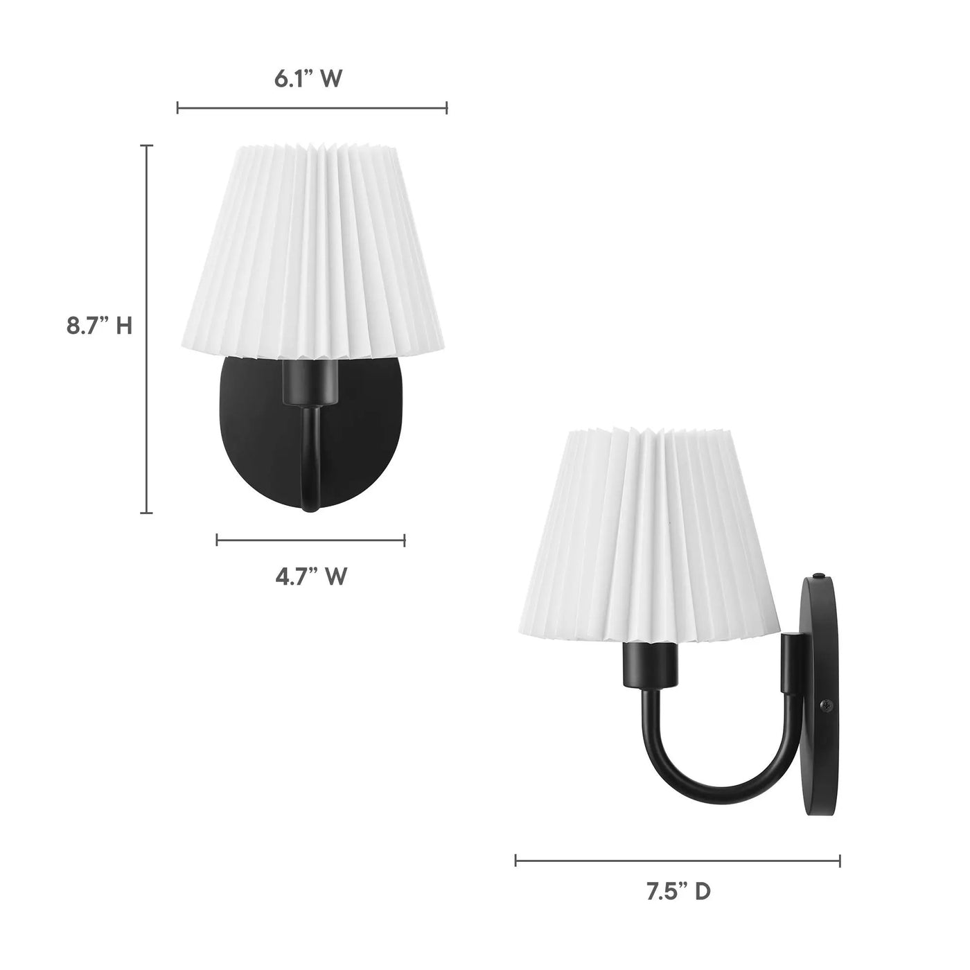 Wave Wall Sconce by Modway by HouseOfZazla