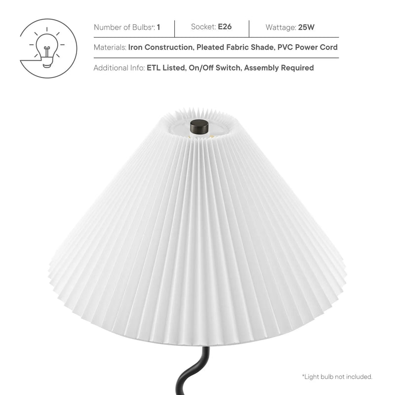 Wave Squiggle Table Lamp by Modway by HouseOfZazla