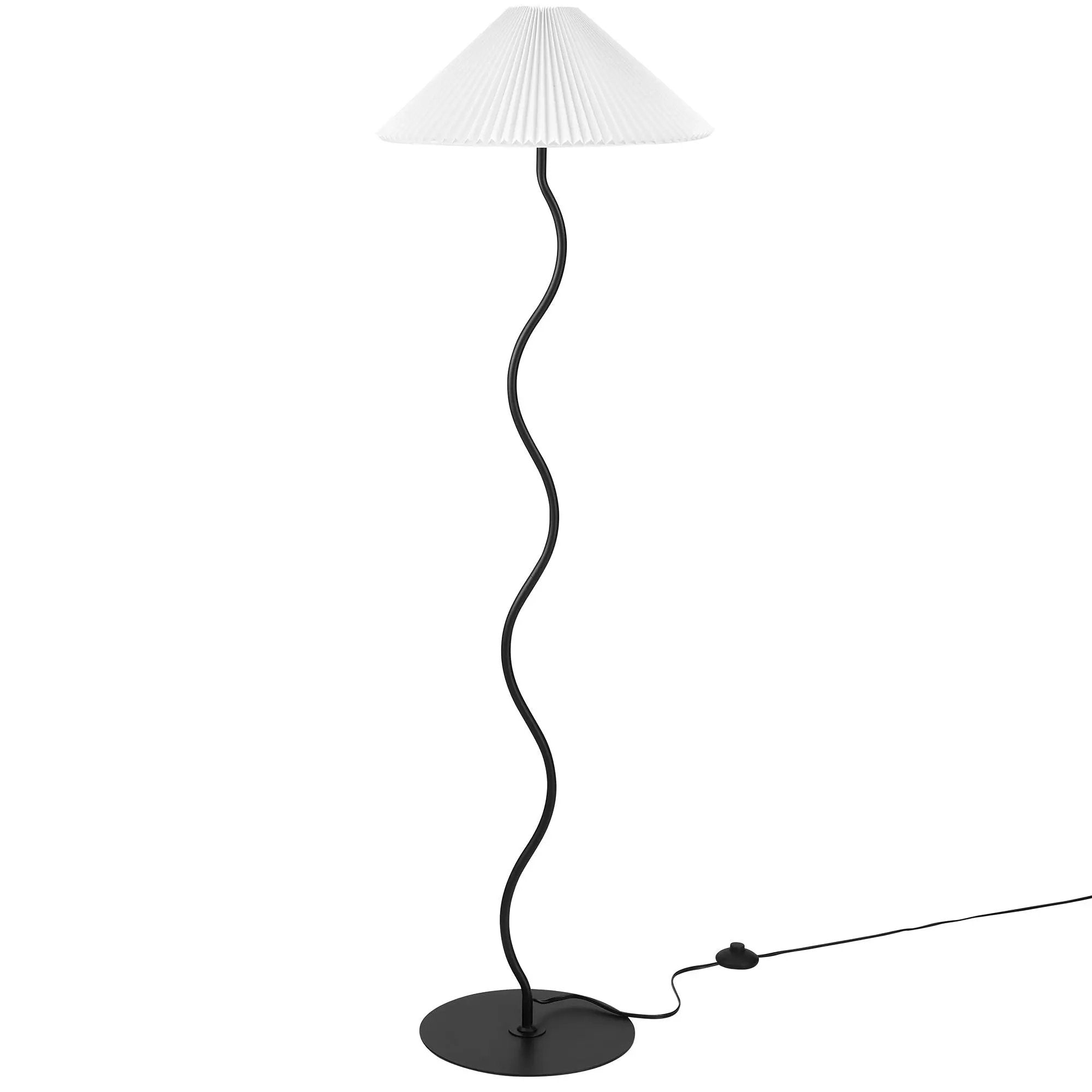 Wave Squiggle Floor Lamp by Modway by HouseOfZazla