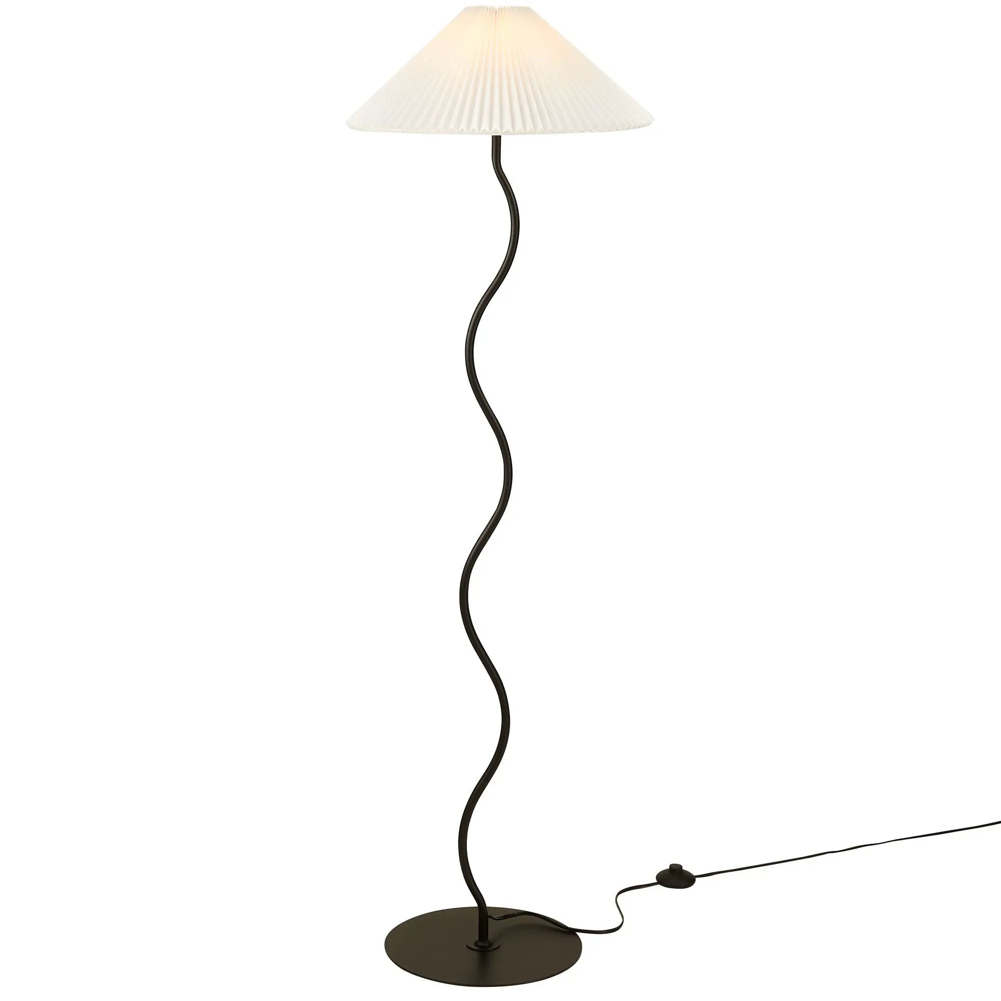 Wave Squiggle Floor Lamp by Modway by HouseOfZazla