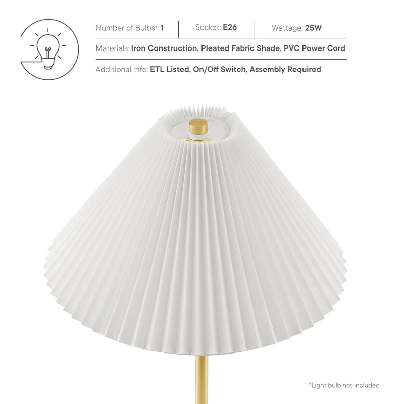 Illusion Marble Dome Floor Lamp by Modway by HouseOfZazla