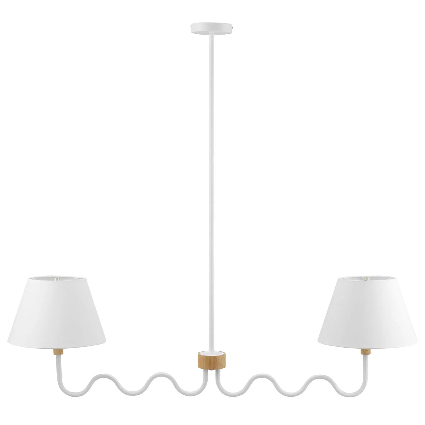 Sunlit Squiggle 2-Arm Pendant Light by Modway by HouseOfZazla