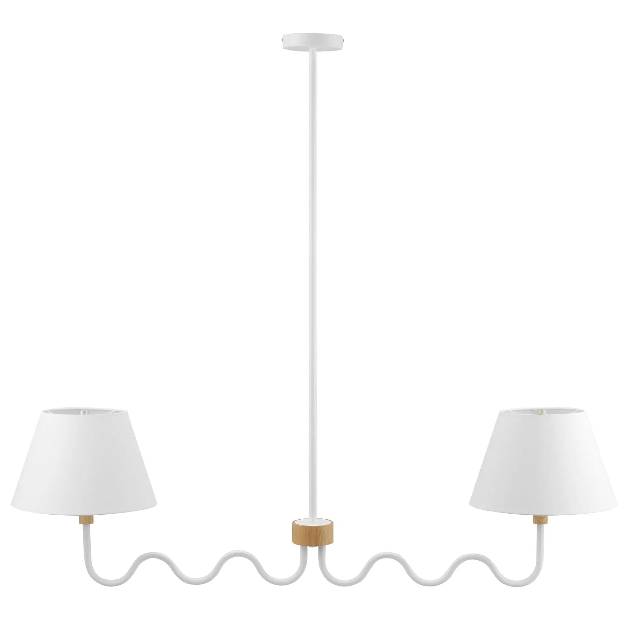 Sunlit Squiggle 2-Arm Pendant Light by Modway by HouseOfZazla
