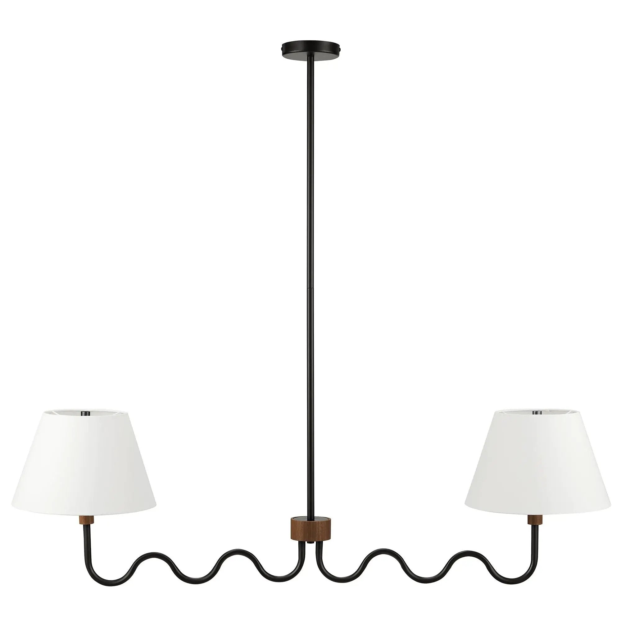Sunlit Squiggle 2-Arm Pendant Light by Modway by HouseOfZazla