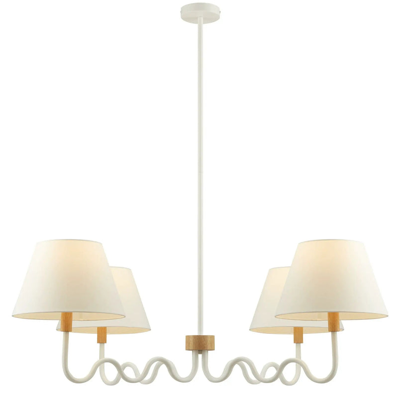 Sunlit Squiggle 4-Arm Pendant Light by Modway by HouseOfZazla