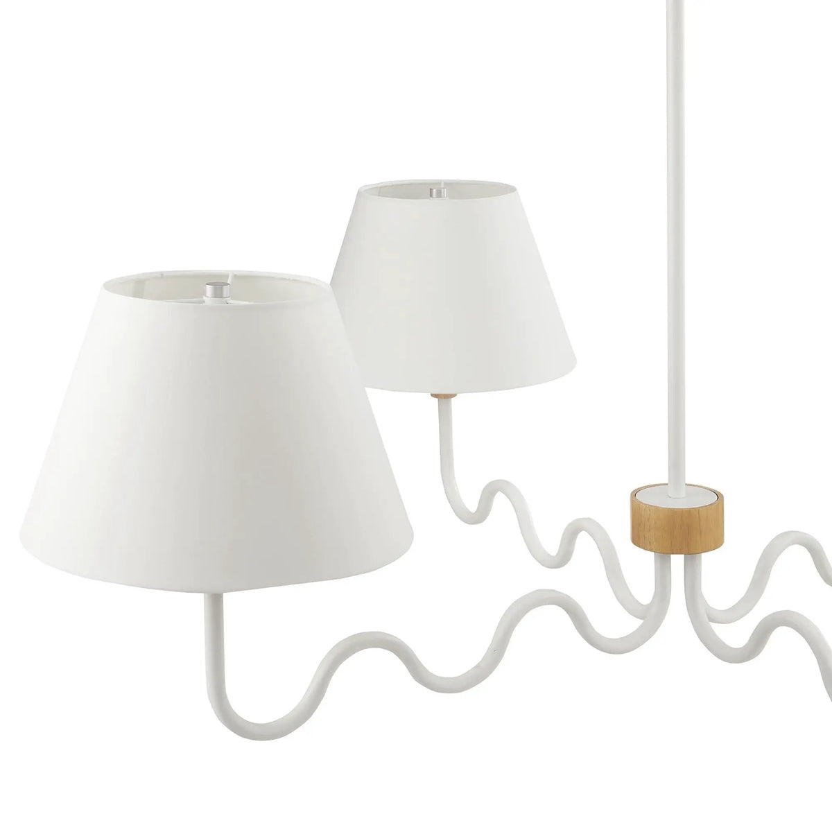 Sunlit Squiggle 4-Arm Pendant Light by Modway by HouseOfZazla
