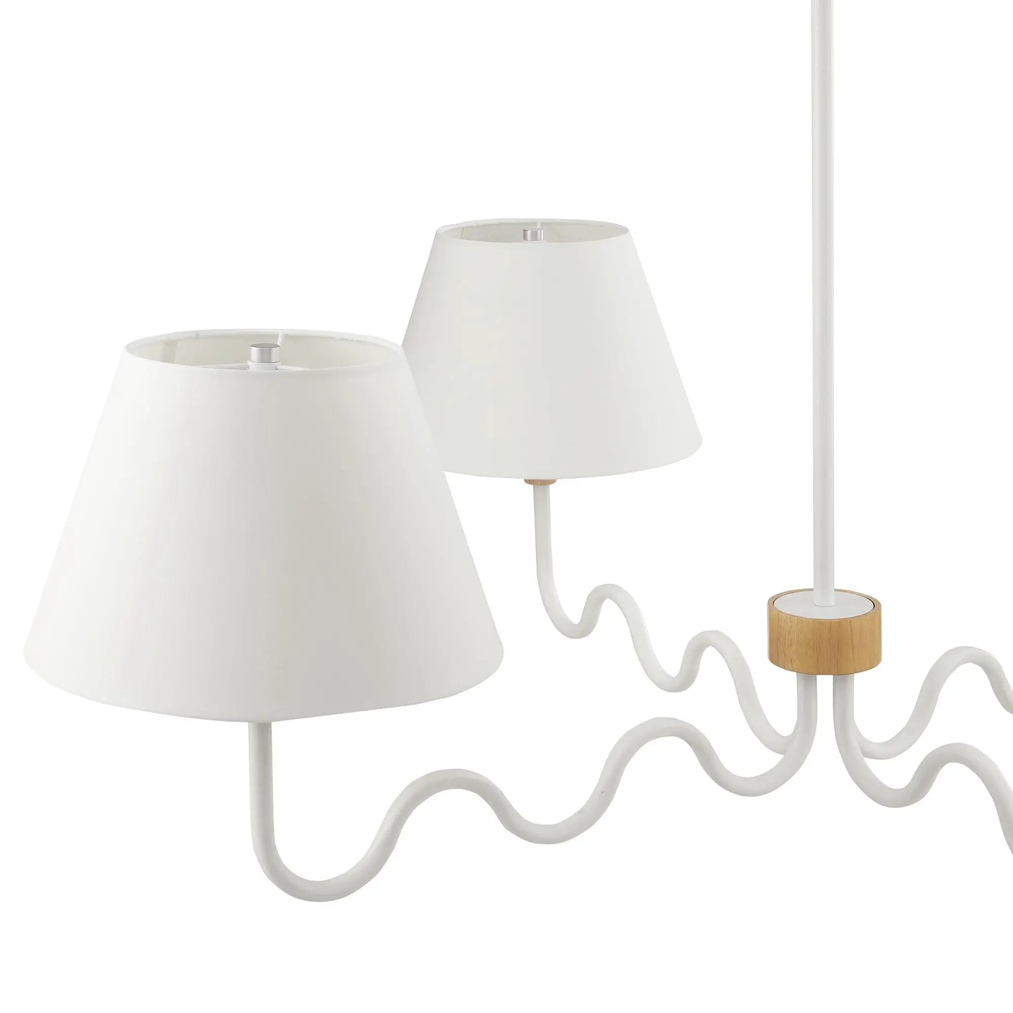 Sunlit Squiggle 4-Arm Pendant Light by Modway by HouseOfZazla