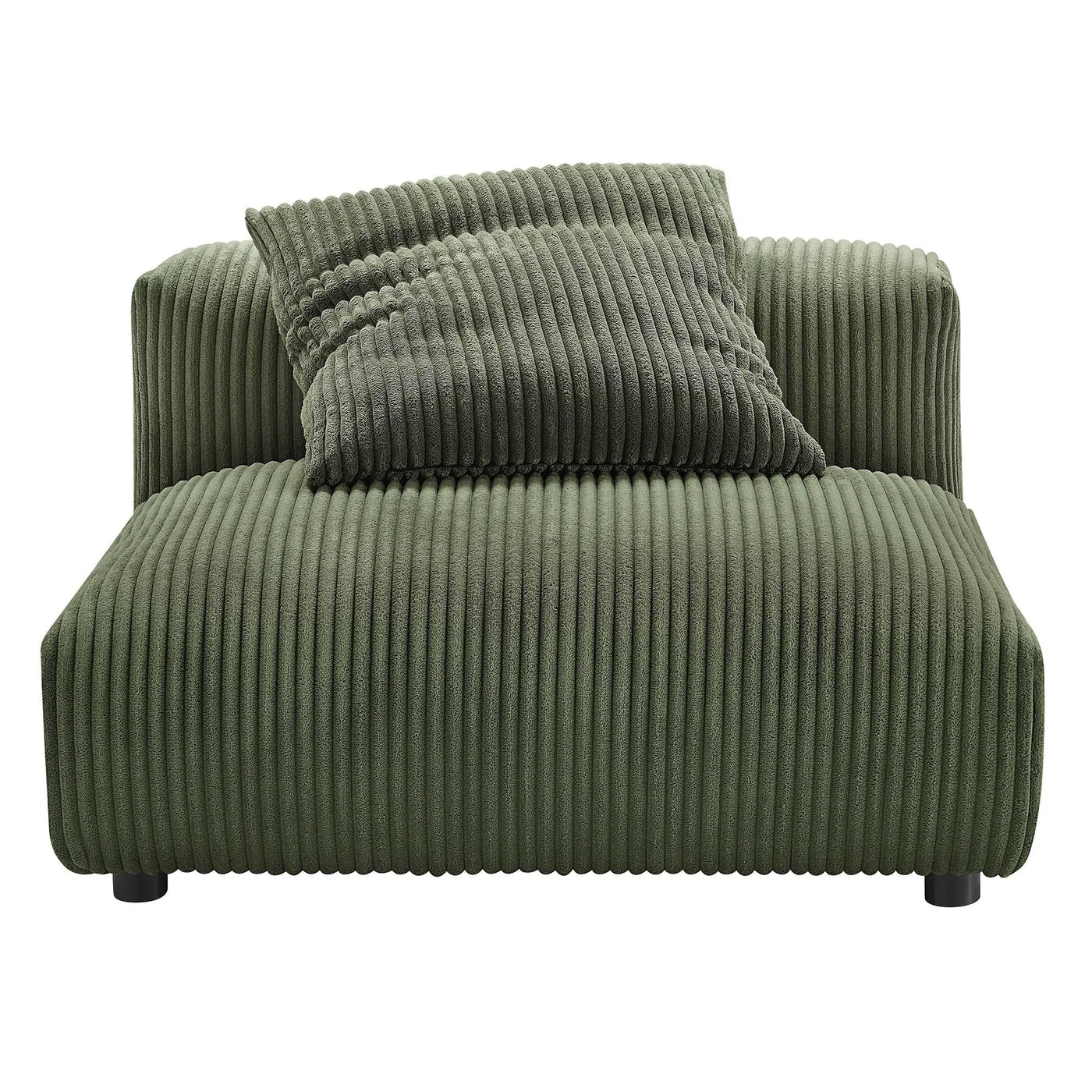 Solace 3-Piece Modular Corduroy Upholstered Sofa by Modway by HouseOfZazla