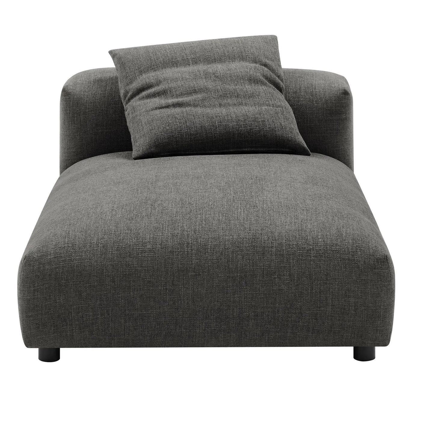Solace Modular Upholstered Fabric Armless Chaise Lounge by HouseOfZazla