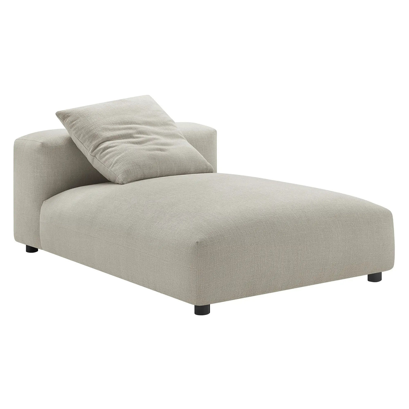 Solace 2-Piece Modular Upholstered Fabric Sectional Sofa with Chaise by Modway by HouseOfZazla