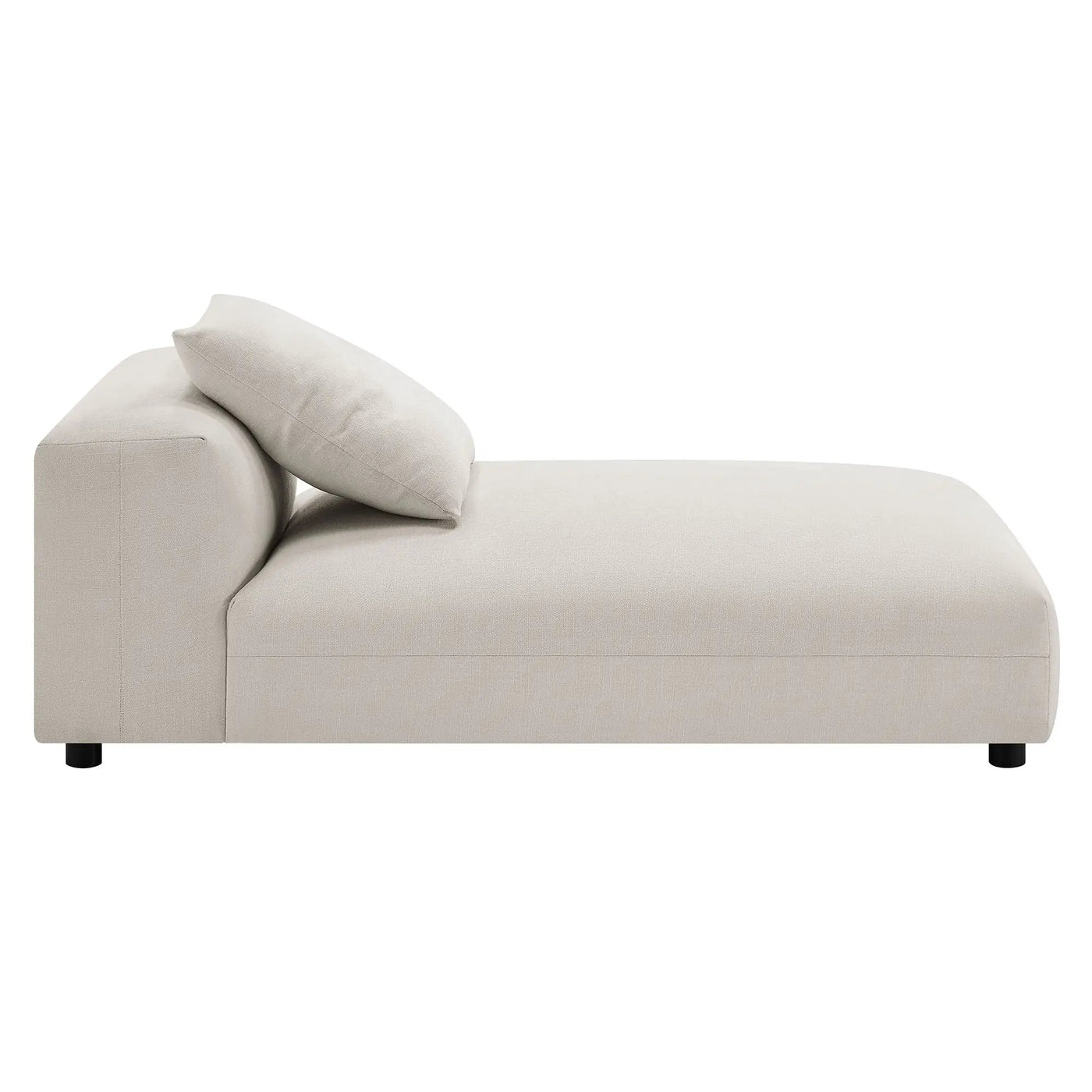 Solace 2-Piece Modular Upholstered Fabric Sectional Sofa with Chaise by Modway by HouseOfZazla
