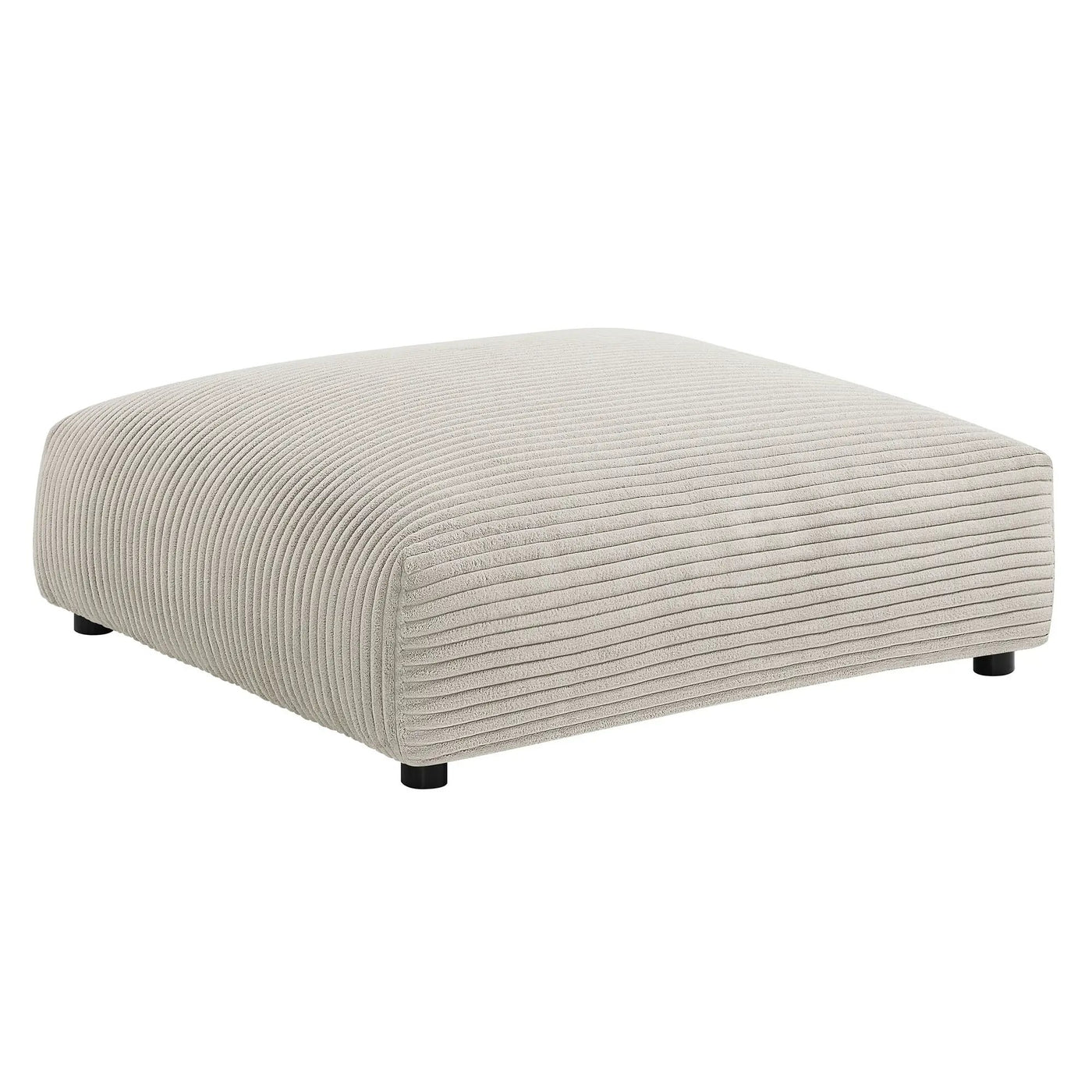 Solace Modular Corduroy Upholstered Ottoman by Modway by HouseOfZazla