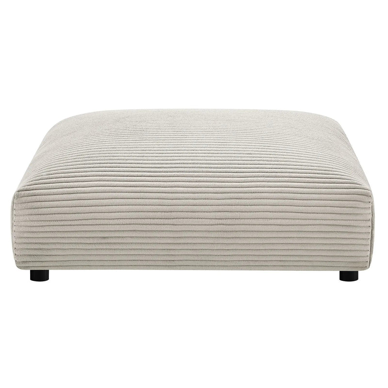 Solace Modular Corduroy Upholstered Ottoman by Modway by HouseOfZazla