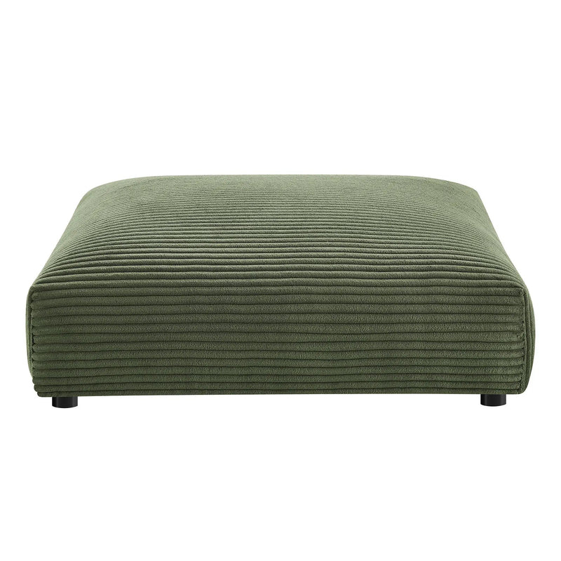 Solace Modular Corduroy Upholstered Ottoman by Modway by HouseOfZazla