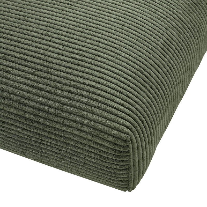 Solace Modular Corduroy Upholstered Ottoman by Modway by HouseOfZazla