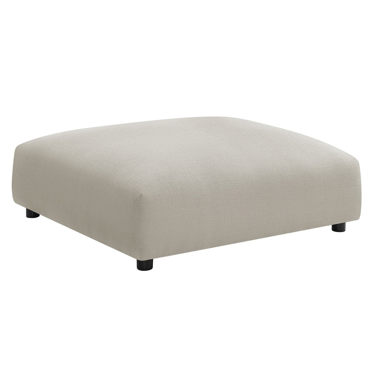 Solace Modular Upholstered Fabric Ottoman by Modway, photo 8 of 21