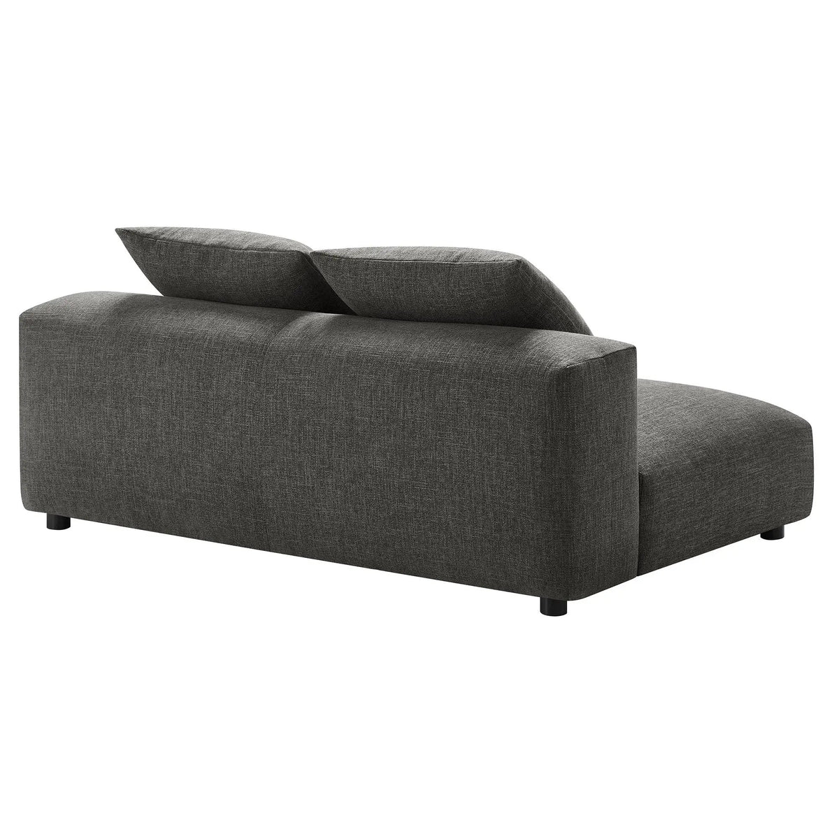 Solace Modular Upholstered Fabric Armless Loveseat by Modway by HouseOfZazla