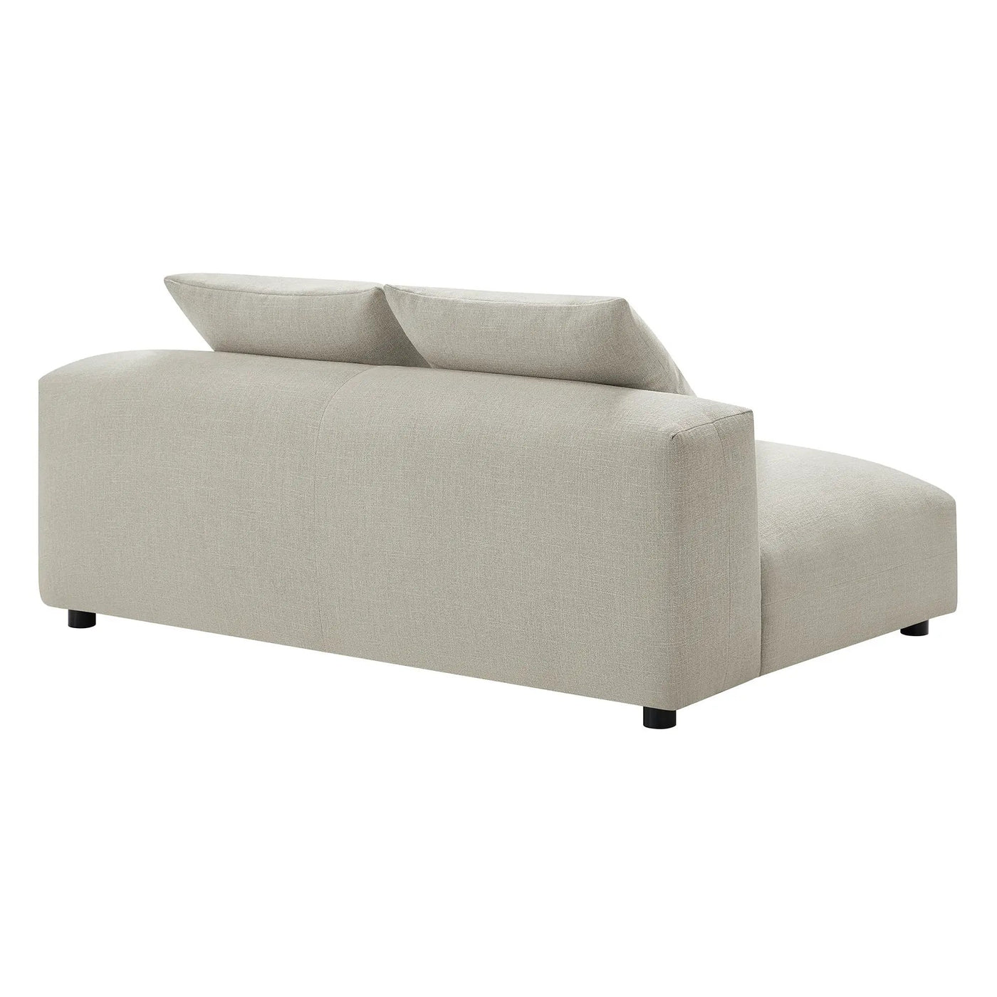 Solace Modular Upholstered Fabric Armless Loveseat by Modway by HouseOfZazla