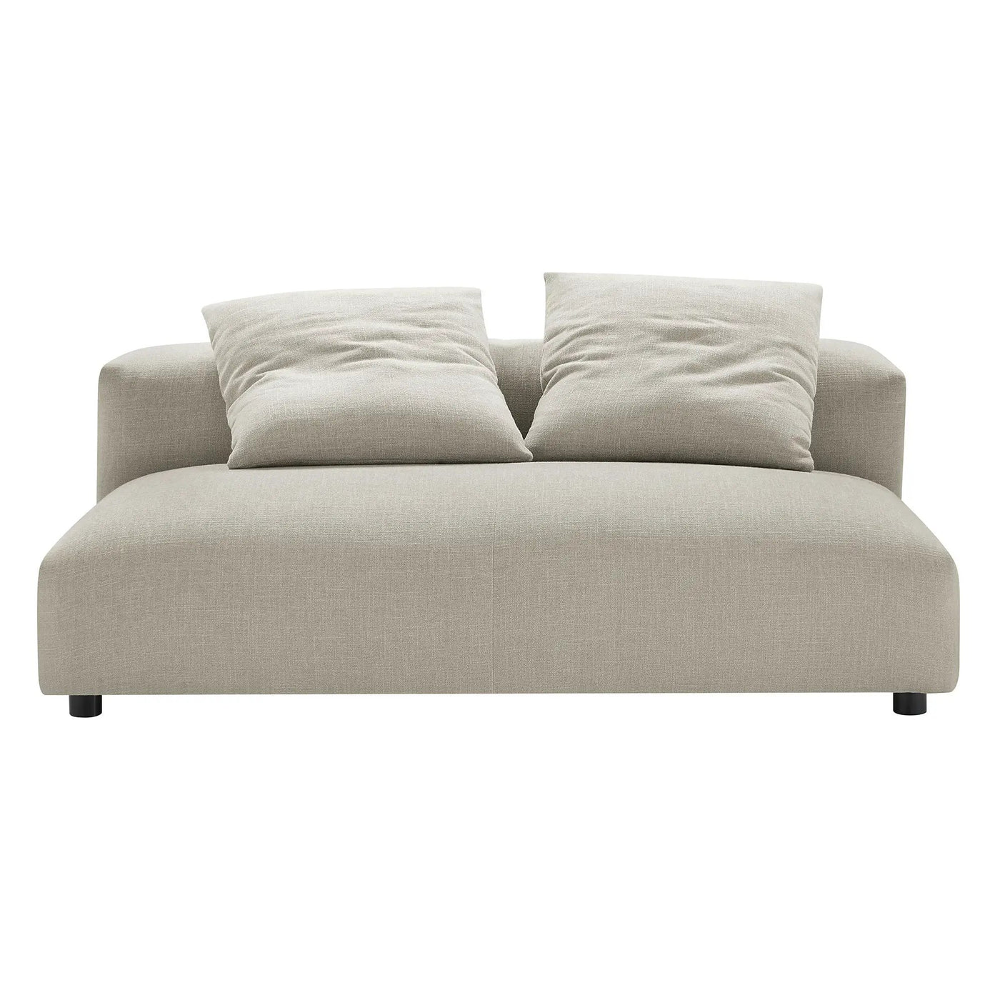 Solace Modular Upholstered Fabric Armless Loveseat by Modway by HouseOfZazla