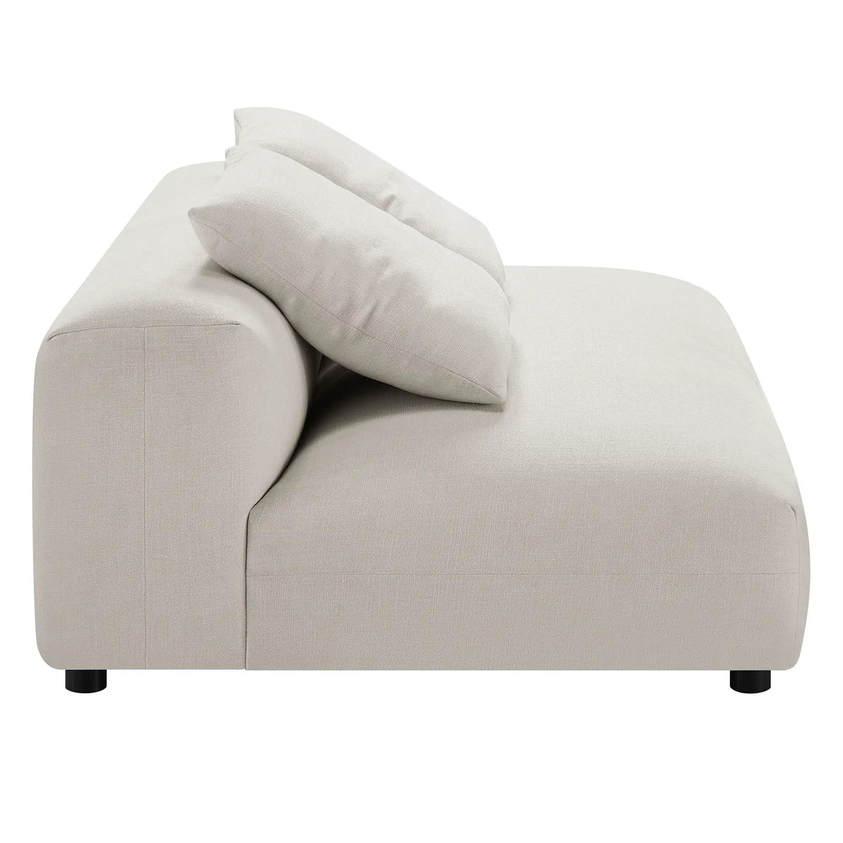 Solace 2-Piece Modular Upholstered Fabric Sectional Sofa with Chaise by Modway by HouseOfZazla