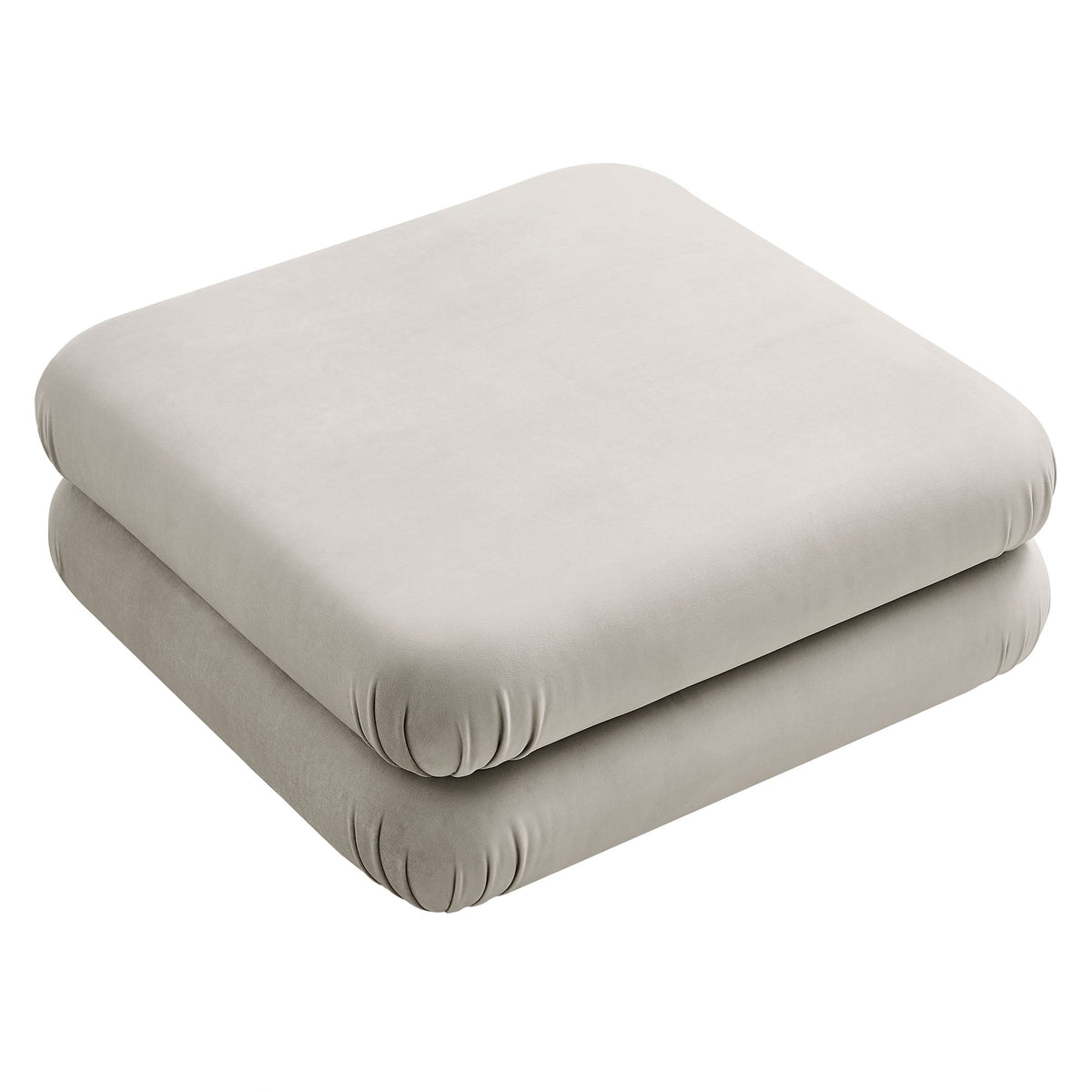 Jubilee Modular Performance Velvet Ottoman by Modway, photo 5 of 27