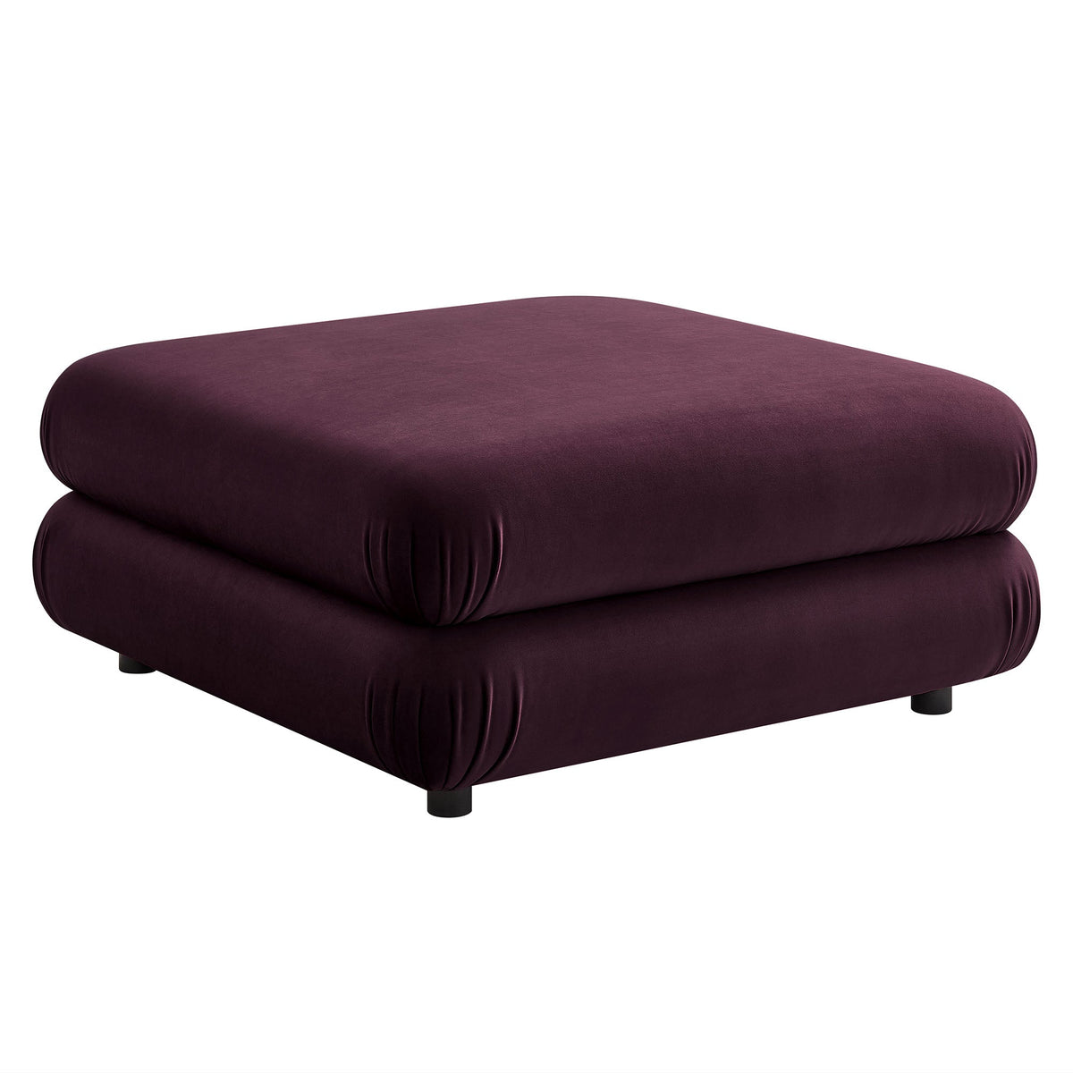 Jubilee Modular Performance Velvet Ottoman by Modway, photo 10 of 27