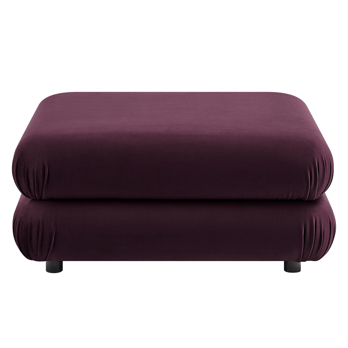 Jubilee Modular Performance Velvet Ottoman by Modway, photo 13 of 27