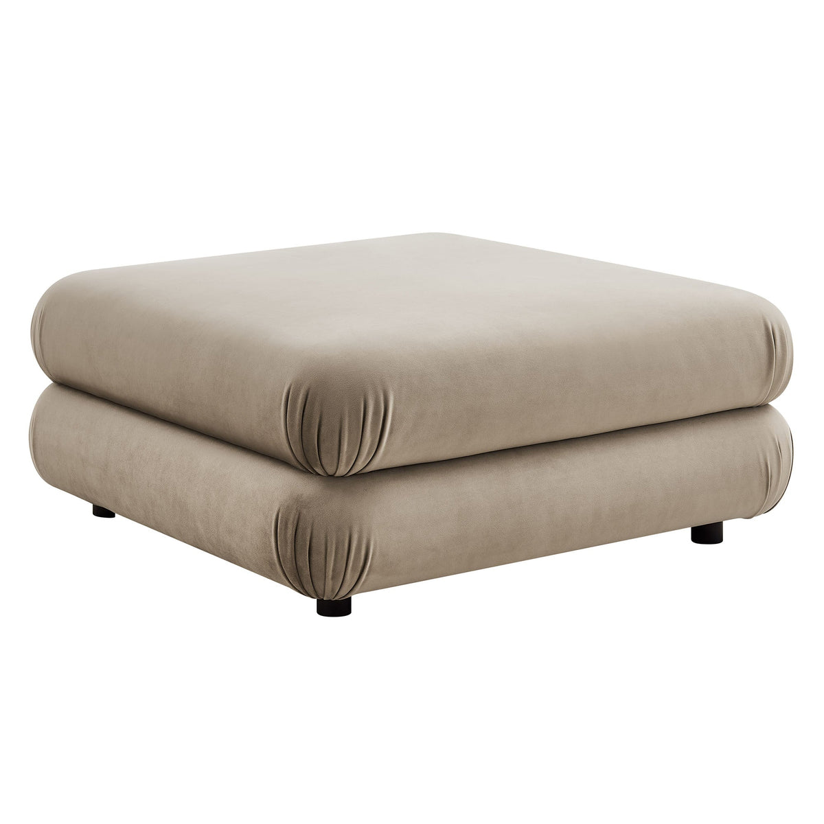 Jubilee Modular Performance Velvet Ottoman by Modway, photo 19 of 27