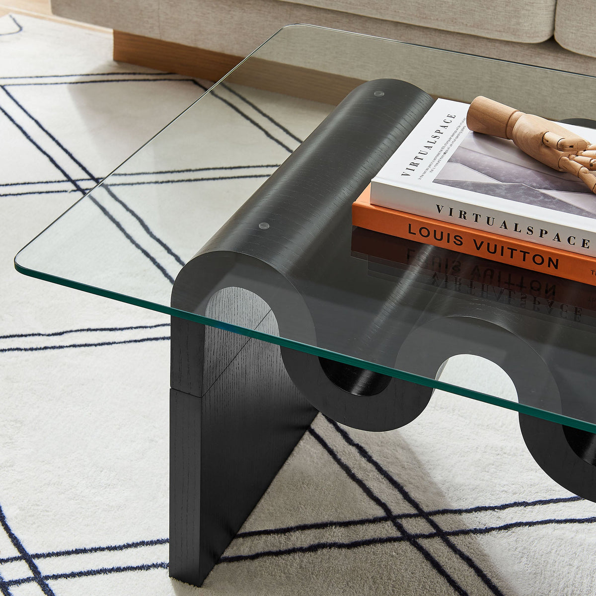 Ondine Glass Top Coffee Table by Modway, photo 9 of 40