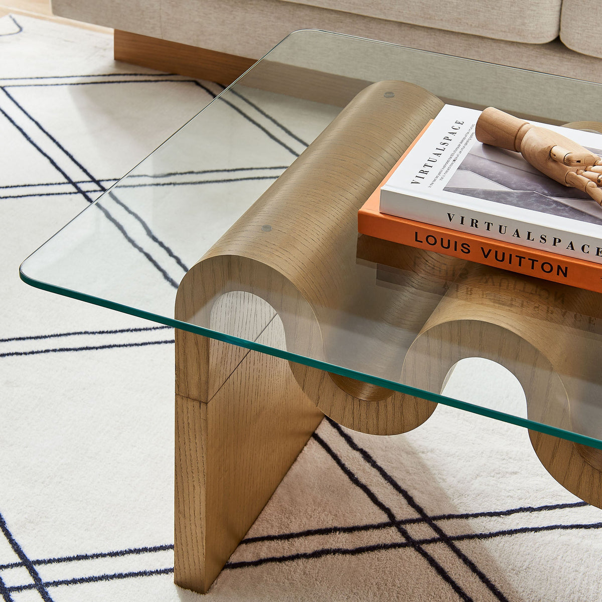 Ondine Glass Top Coffee Table by Modway, photo 19 of 40