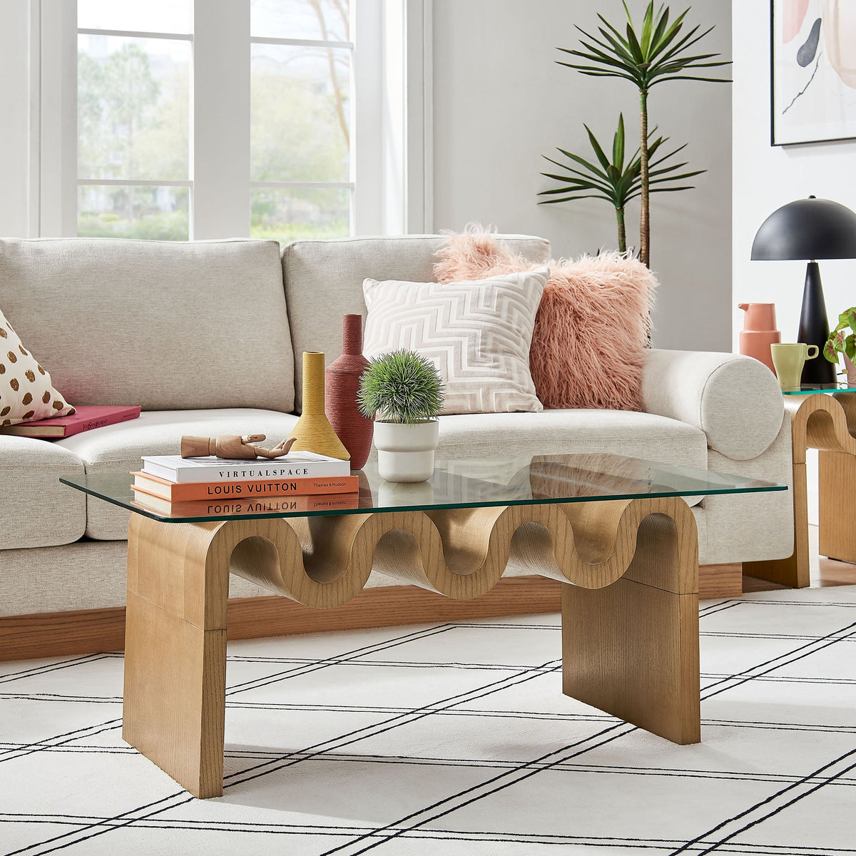 Ondine Glass Top Coffee Table by Modway, photo 18 of 40
