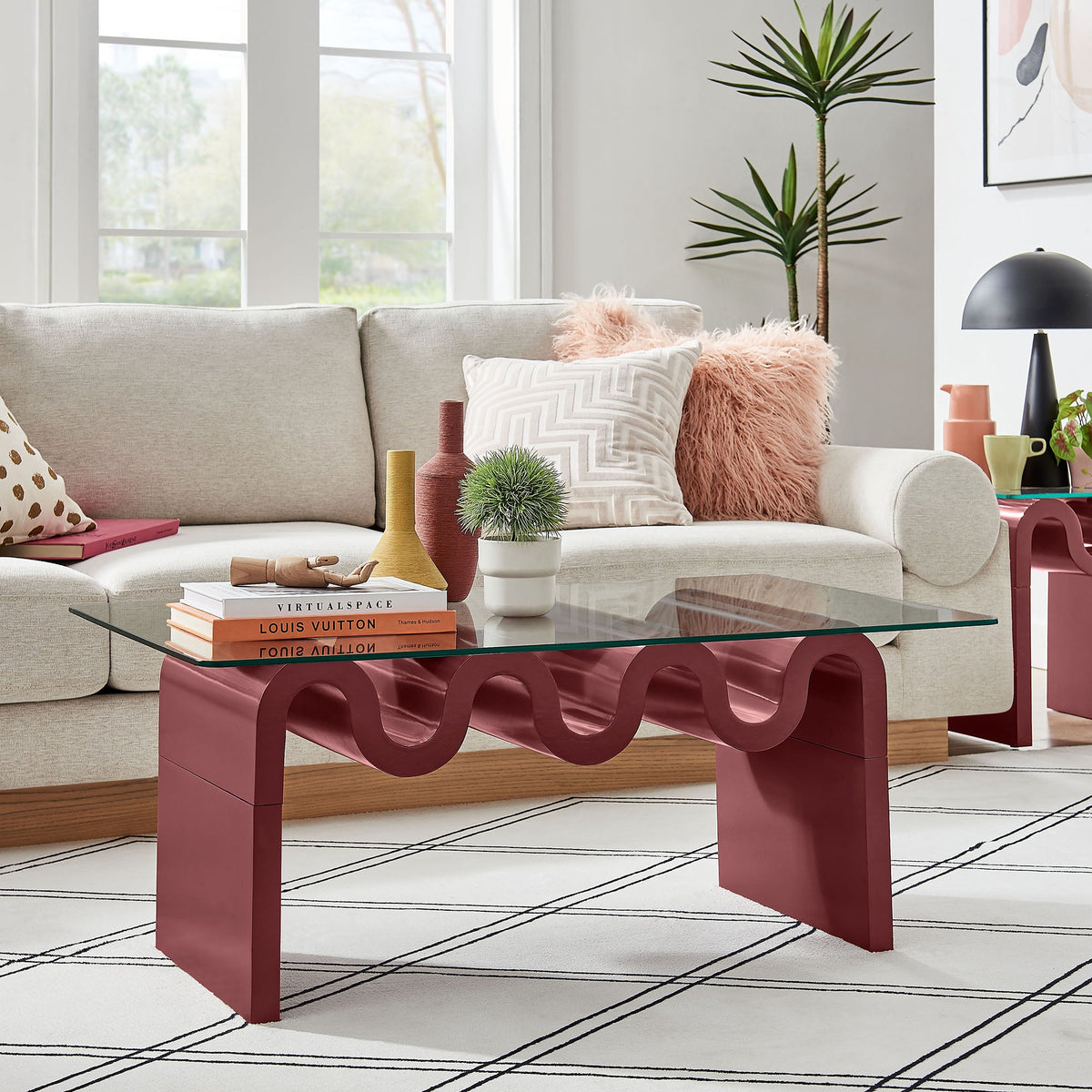 Ondine Glass Top Coffee Table by Modway, photo 28 of 40