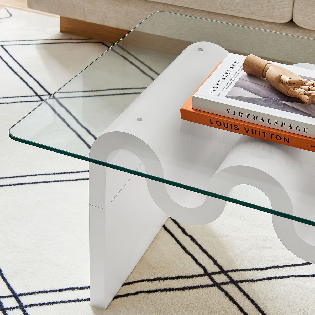 Ondine Glass Top Coffee Table by Modway, photo 39 of 40