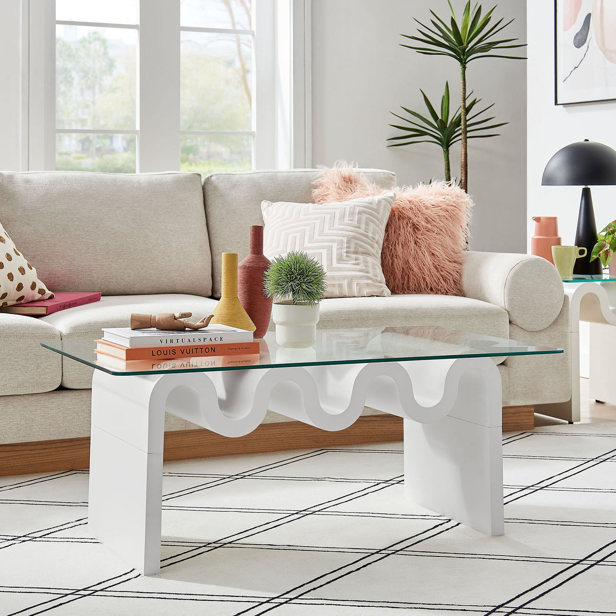 Ondine Glass Top Coffee Table by Modway, photo 38 of 40