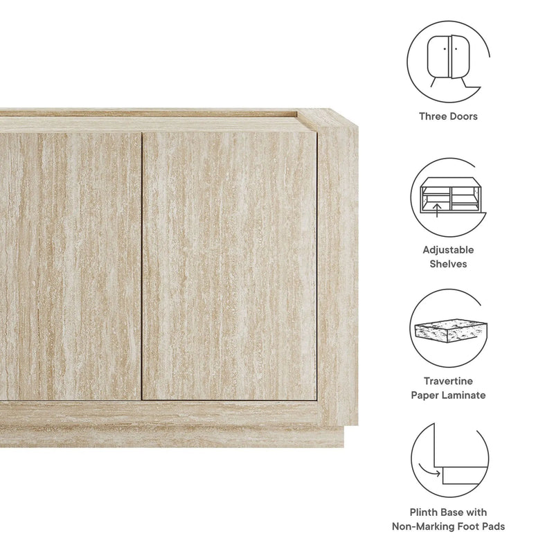 Hollis 59" Travertine Sideboard by Modway by HouseOfZazla